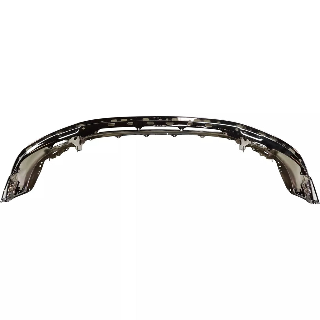 Front Bumper Face Bar Chrome Steel w/ Fog Light Holes For 2000-2006 Toyota Tundra