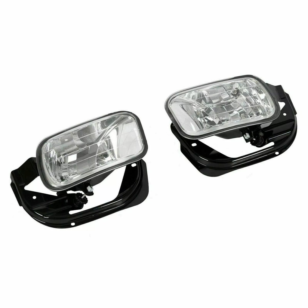 Front Fog Lights W/Bulbs For 2009-2012 Ram 1500 2010-2018 Dodge Ram 2500 3500