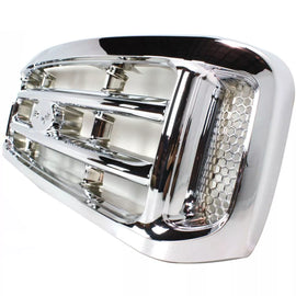 1999–2004 Ford F-250 Super Duty Front Grille Chrome Plastic | OEM Fit