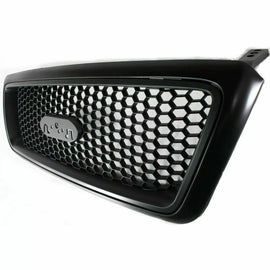 2004–2005 Ford F-150 Front Grille Assembly Black Plastic | OEM Fit