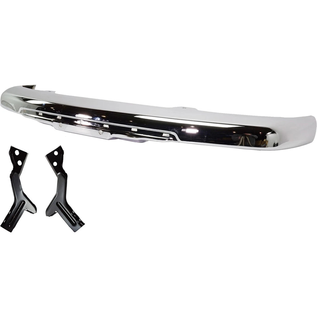 2004-2012 Chevrolet Colorado GMC Canyon Isuzu i-280 i-290 i-350 i-370 Front Bumper Chrome Steel | OEM Fit