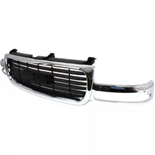 Load image into Gallery viewer, Front Grille Assembly Chrome &amp; Headlight Assembly Kit For 1999-2002 GMC Sierra / 2000-2006 Yukon