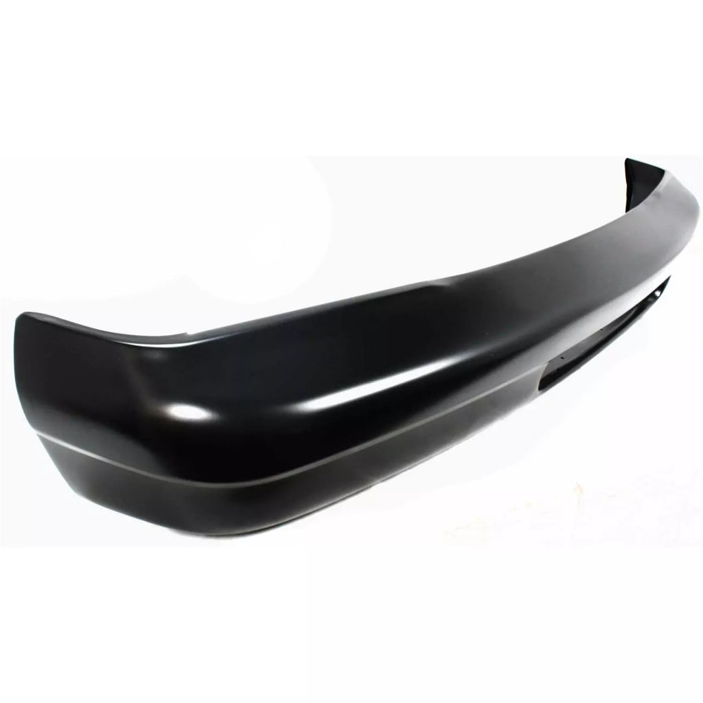 Front Bumper Black Steel 1992-2007 Ford E-150 E-250 E-350 E-450 E-550 Super Duty Bumper