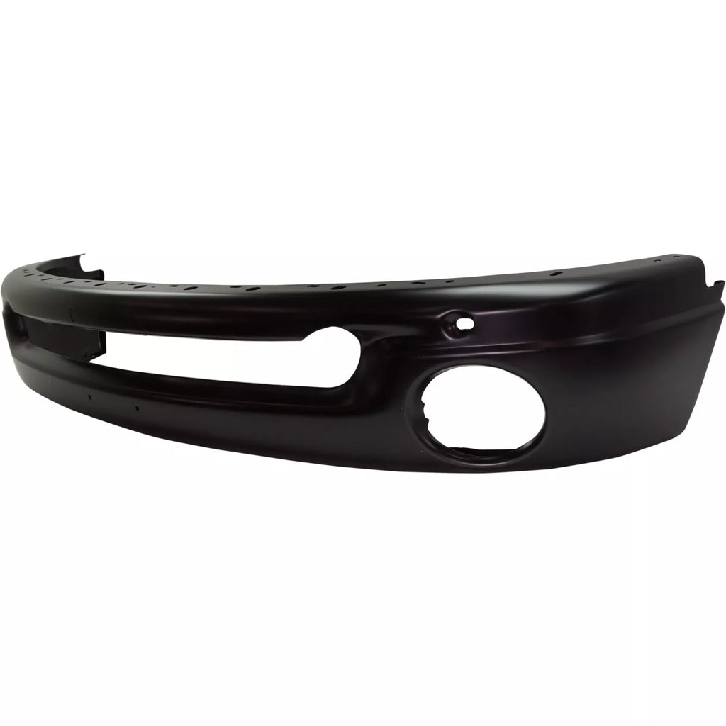 Front Bumper Black Steel 2002-2009 Dodge Ram 1500 2500 3500