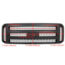 Load image into Gallery viewer, Front Grille Assembly Black Plastic For 1999-2004 Ford F-250 Super Duty