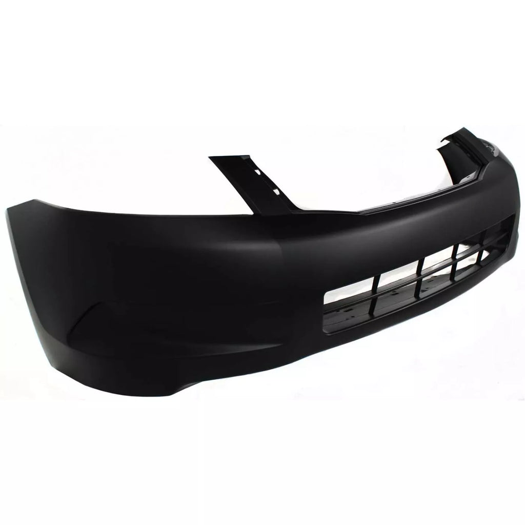 Front Bumper Cover Primed & Headlight Assembly Kit For 2008-2010 Honda Accord