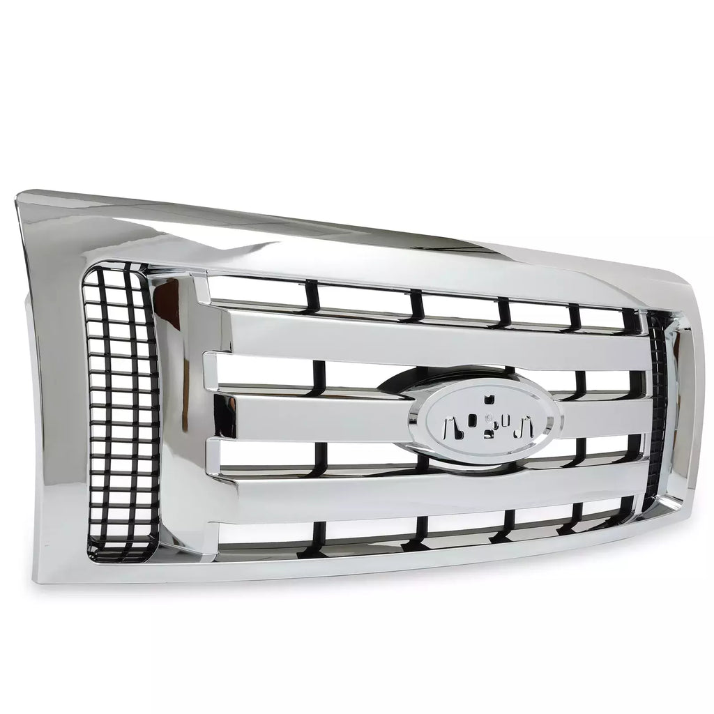 Front Grille Assembly Chrome Plastic For 2009-2014 Ford F-150