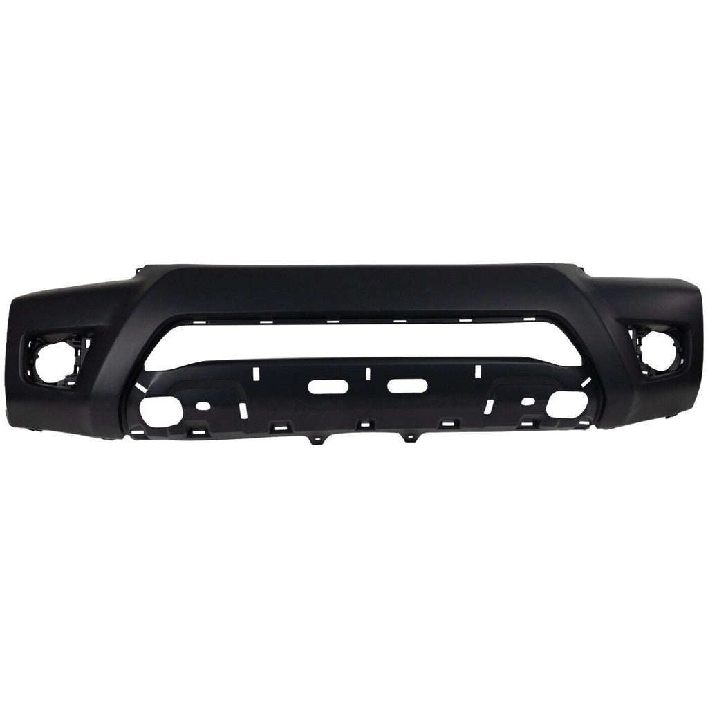 Front Bumper Cover Paintable & Grille Assembly Kit For 2012-2015 Toyota Tacoma