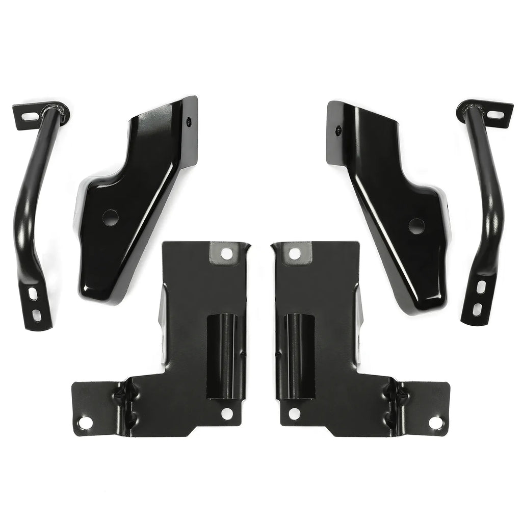 Front Bumper Paintable & Bumper Brackets Kit For 2003-2007 Chevrolet Silverado 1500