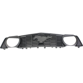 2010-2012 Ford Mustang Grille Textured Gray Plastic | OEM Fit