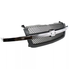 Load image into Gallery viewer, Front Grille Assembly Chrome and Textured Gray Plastic For 2003-2007 Chevrolet Silverado 1500