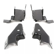 Load image into Gallery viewer, Front Bumper Bracket Black Metal For 2003-2007 Chevrolet Silverado 1500