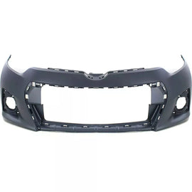 2014-2016 Toyota Corolla Front Bumper Cover Paintable & Fog Lights Assembly | OEM Fit