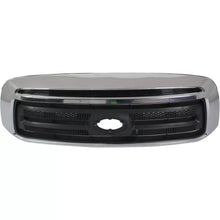 Load image into Gallery viewer, Front Grille Chrome Shell with Textured Black Insert Plastic For 2010-2013 Toyota Tundra