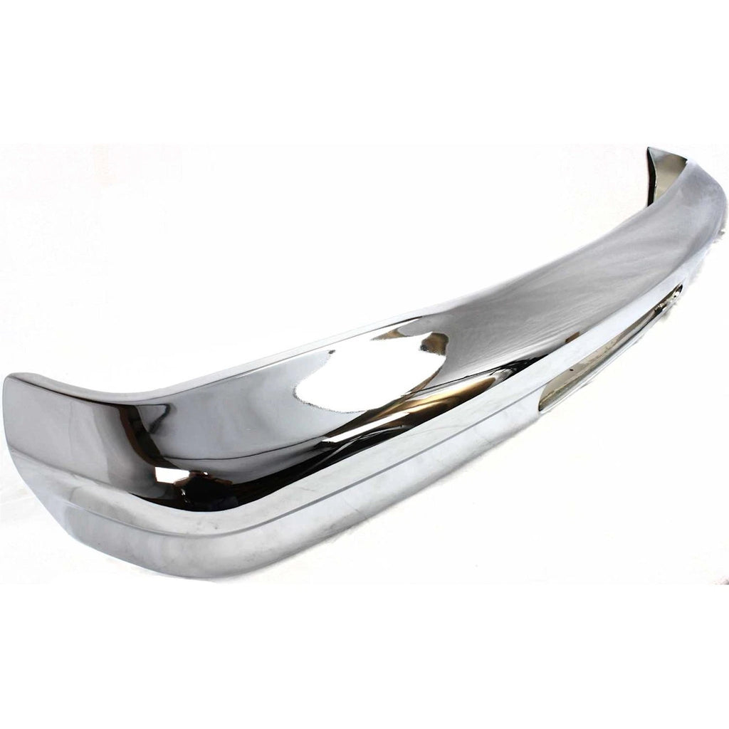 1992-2007 Ford E150 E250 E350 E450 E550 Front Bumper Chrome Steel | OEM Fit