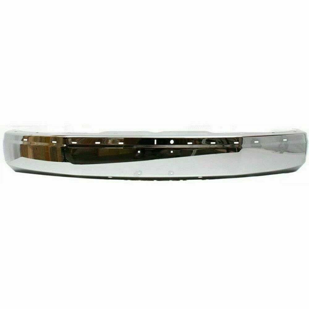 Front Bumper Chrome & Upper Cover For 2003-2023 Chevrolet Express / GMC Savana 1500 2500 3500 4500