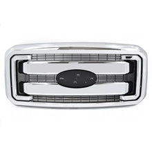 Load image into Gallery viewer, Front Bumper Chrome &amp; Grille Assembly Kit For 2011-2016 Ford F-250 Super Duty and 350