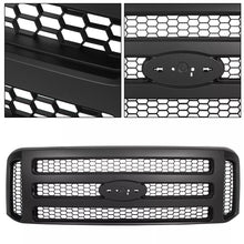 Load image into Gallery viewer, Front Grille Assembly Black Plastic For 1999-2004 Ford F-250 Super Duty