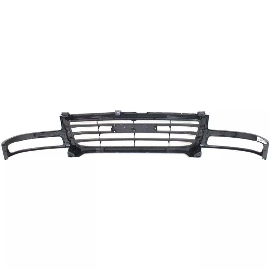 Front Bumper Primed & Grille Assembly Kit For 2003-2007 GMC Sierra 1500 2500 HD & 3500