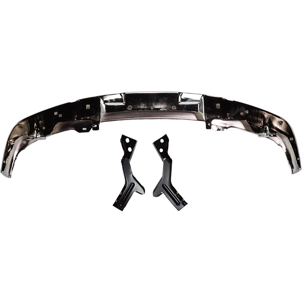 2004-2012 Chevrolet Colorado GMC Canyon Isuzu i-280 i-290 i-350 i-370 Front Bumper Chrome Steel | OEM Fit