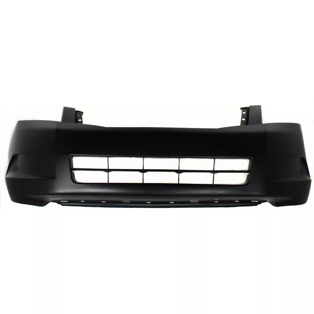 Front Bumper Cover Primed & Headlight Assembly Kit For 2008-2010 Honda Accord