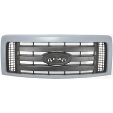 Load image into Gallery viewer, 2009-2014 Ford F-150 Grille Gray Shell w/ Textured Black Insert Plastic | OEM Fit