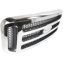 Load image into Gallery viewer, Grille Assembly For 2005-2007 Ford E - 150 Super Duty Chrome Shell/Gray Insert | OEM Fit