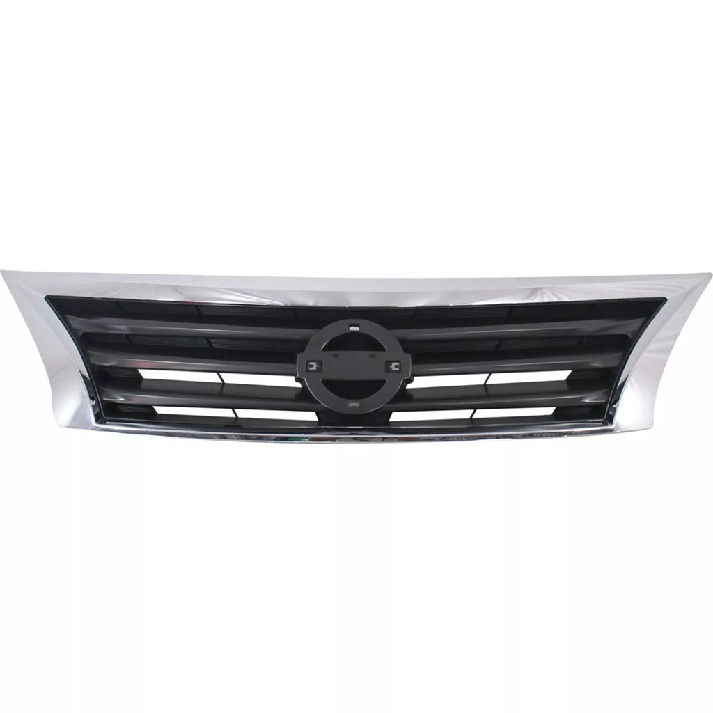 Front Bumper Cover Primed & Fog Lights Assembly Kit For 2013-2015 Nissan Altima