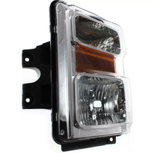 Load image into Gallery viewer, Front Headlights W/Bulbs Chrome For 2008-2010 Ford F-250 Super Duty F-350 Super Duty