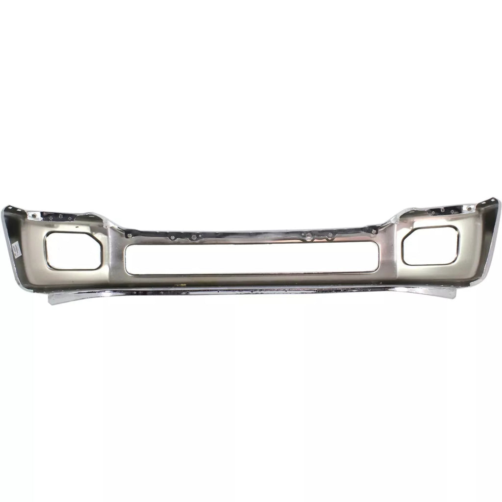 Front Bumper Face Bar Chrome Steel For 2011-2016 Ford F-250 Super Duty and 350