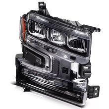 Load image into Gallery viewer, Front Headlights Assembly Chrome For 2019-2021 Chevrolet Silverado 1500