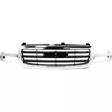 Load image into Gallery viewer, Front Bumper Chrome &amp; Grille Assembly Kit For 2003-2007 GMC Sierra 1500 2500 HD 3500