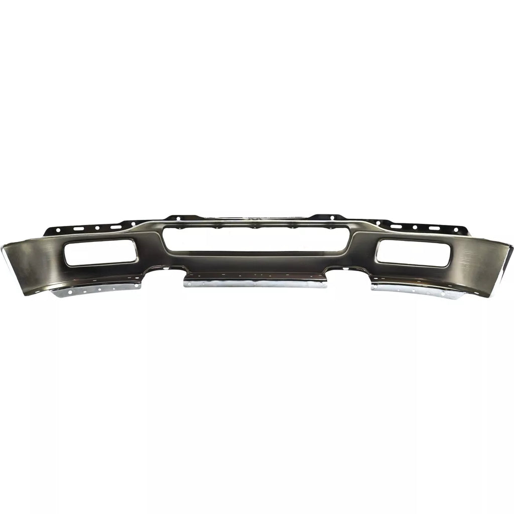 Front Bumper Chrome Steel For 2004-2005 Ford F-150 Truck