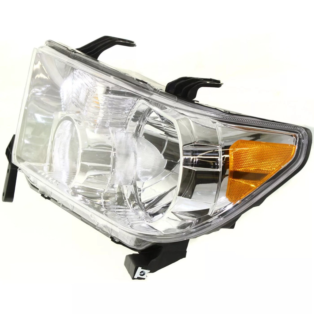 Front Headlights Chrome Plastic for 2007-2013 Toyota Tundra