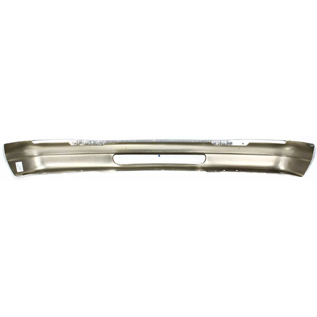 1992-2007 Ford E150 E250 E350 E450 E550 Front Bumper Chrome Steel | OEM Fit