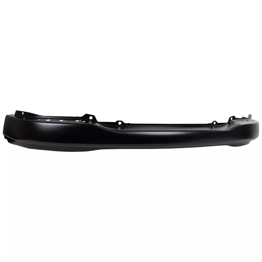 Front Bumper Black Steel 1999-2004 Ford F-150 F-250