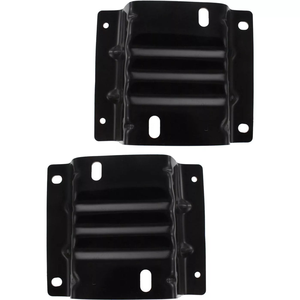 Front Bumper Paintable & Bumper Brackets Kit For 2008-2019 Ford E-150 E-250 & E-350 E-450 Super Duty