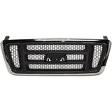 2004 Ford F-150 Grille Chrome Shell w/ Dark Gray Insert New Body Style | OEM Fit