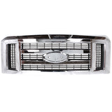 2008- 2014 ford  E- 150 Grille Assembly Chrome | OEM Fit
