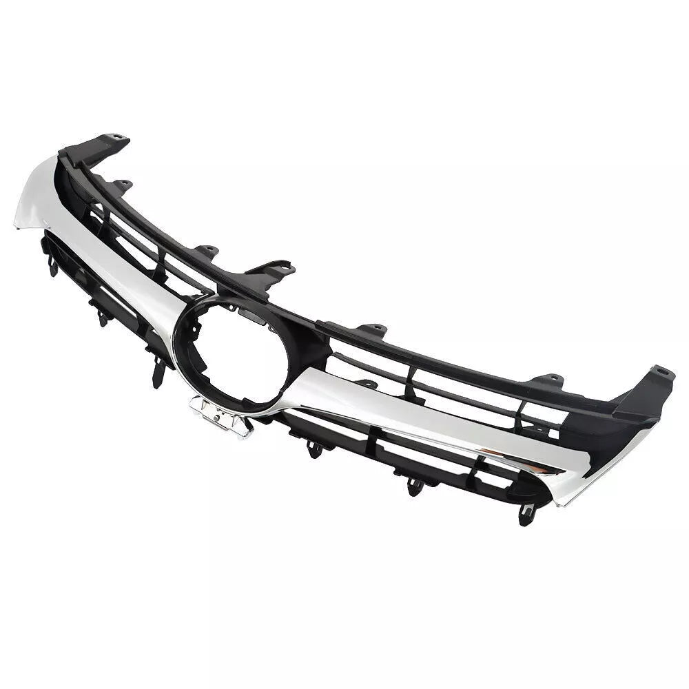 Front Bumper Cover Primed & Grille Assembly Kit For 2015-2017 Toyota Camry