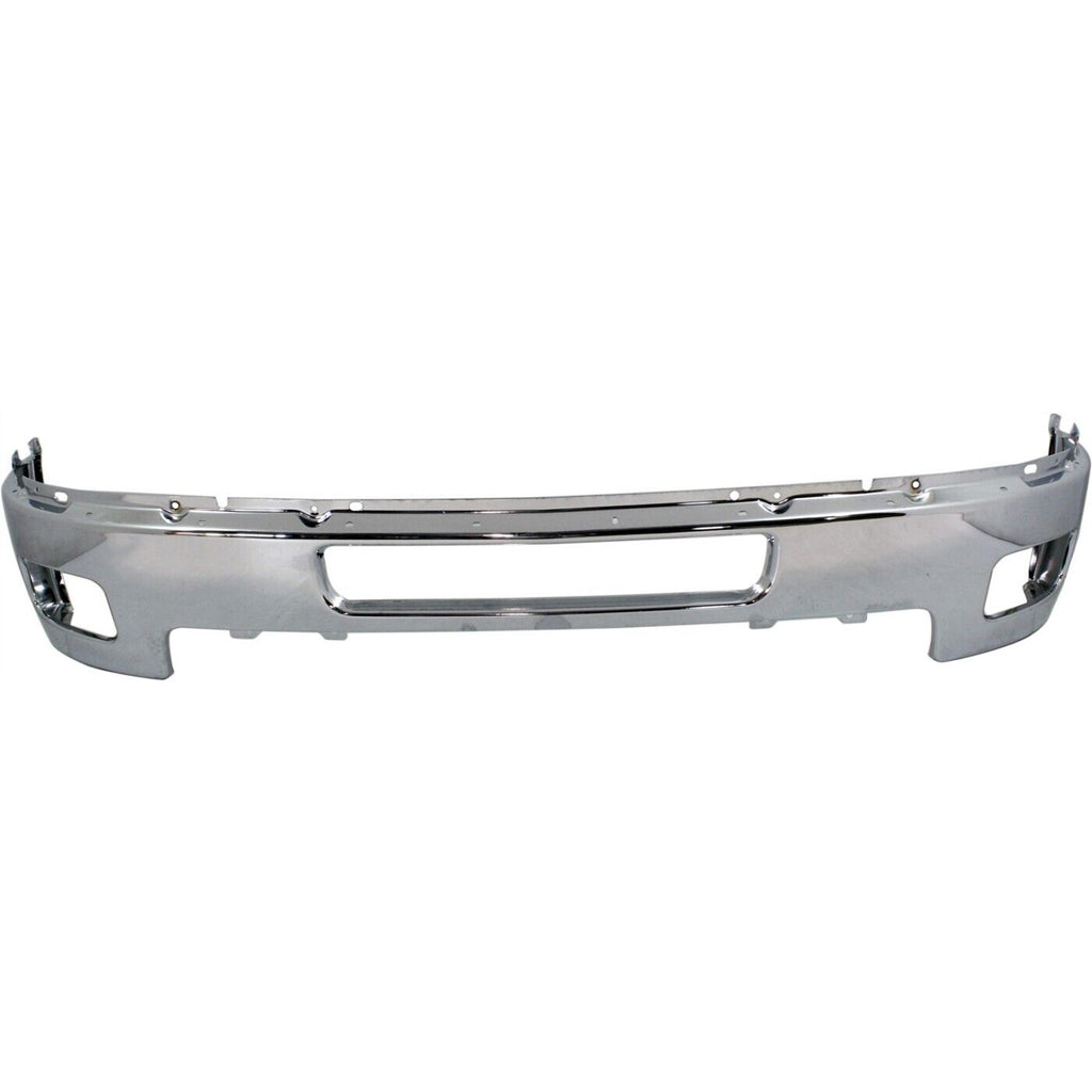 2011-2014 Chevrolet Silverado 2500HD 3500 HD Front Bumper Chrome & Headlights Kit | OEM Fit