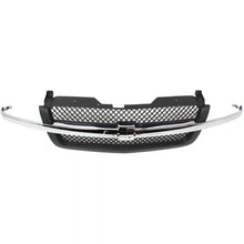 Load image into Gallery viewer, Front Grille Assembly Chrome and Textured Gray Plastic For 2003-2007 Chevrolet Silverado 1500