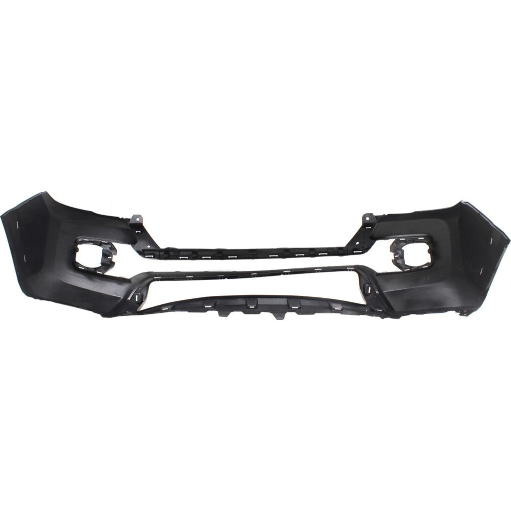 2016-2023 Toyota Tacoma Front Bumper Cover Kit Primed Plastic With Fog Light Holes | OEM Fit