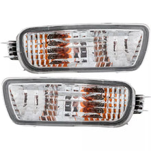 Load image into Gallery viewer, Front Bumper Chrome Steel &amp; Turn Signal Lights Kit For 2001-2004 Toyota Tacoma