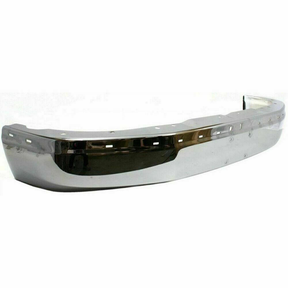 Front Bumper Chrome & Upper Cover For 2003-2023 Chevrolet Express / GMC Savana 1500 2500 3500 4500