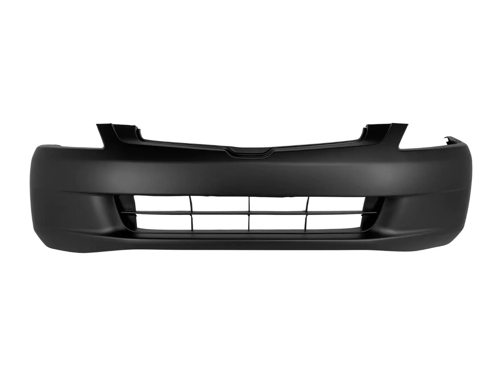 Front Bumper Cover Primed & Headlight Assembly Kit For 2003-2005 Honda Accord