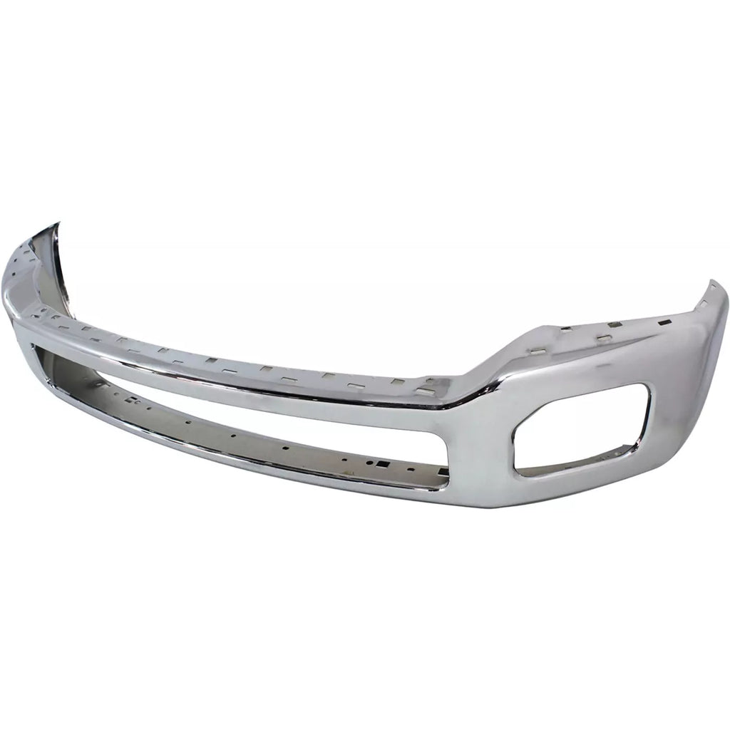 Front Bumper Face Bar Chrome Steel For 2011-2016 Ford F-250 Super Duty and 350