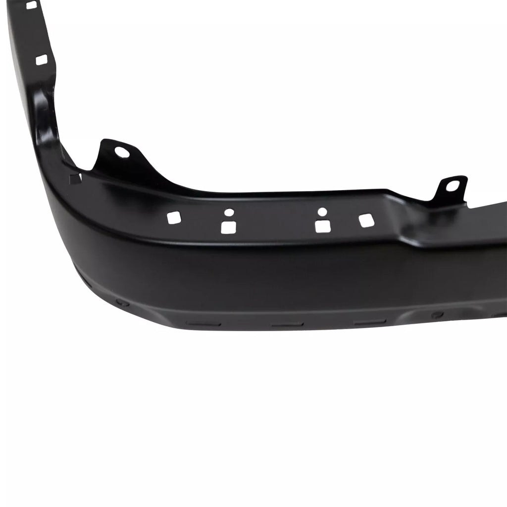 Front Bumper Face Bar Steel Black For 2003-2007 Chevrolet Silverado 1500