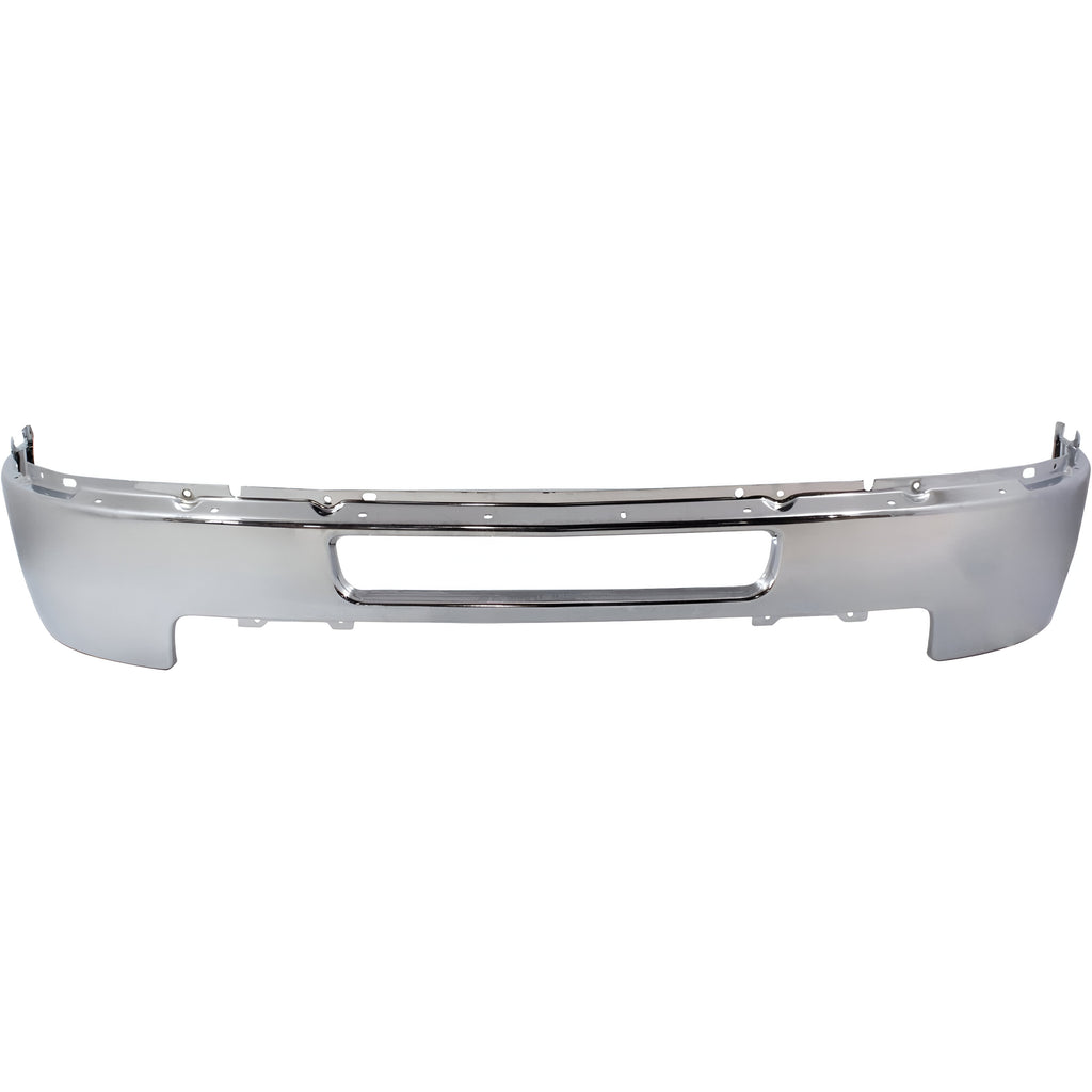 2011-2014 Chevrolet Silverado 2500HD 3500HD Front Bumper Chrome Steel | OEM Fit