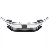 2016-2017 Honda Accord Front Bumper Cover Paintable & Headlight Assembly  | OEM Fit